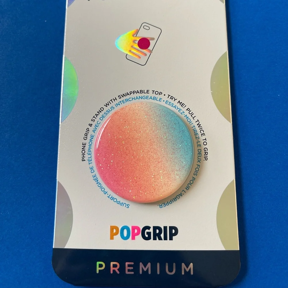 Popsocket - Glitter Pastel Morning Haze (PREMIUM)